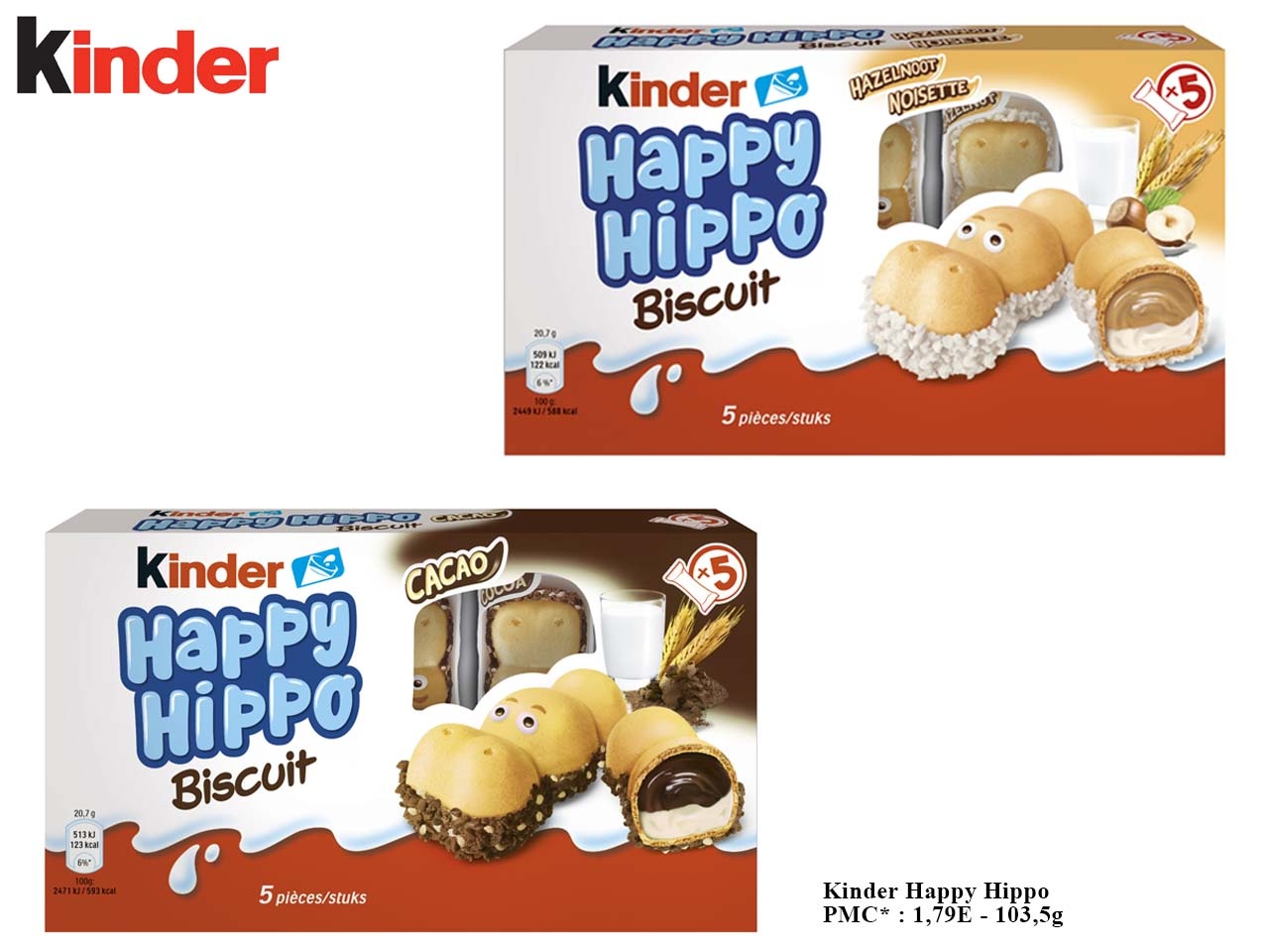 Les Kinder Cards, le nouveau biscuit de Kinder à découvrir prochainement