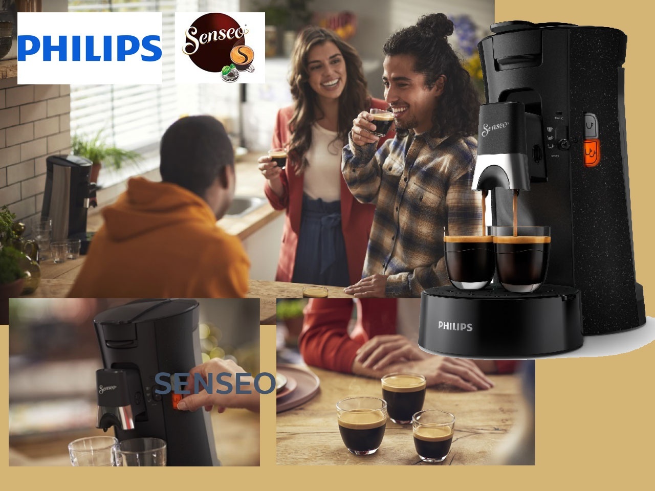 Machine à café Senseo - Promos Soldes Hiver 2024