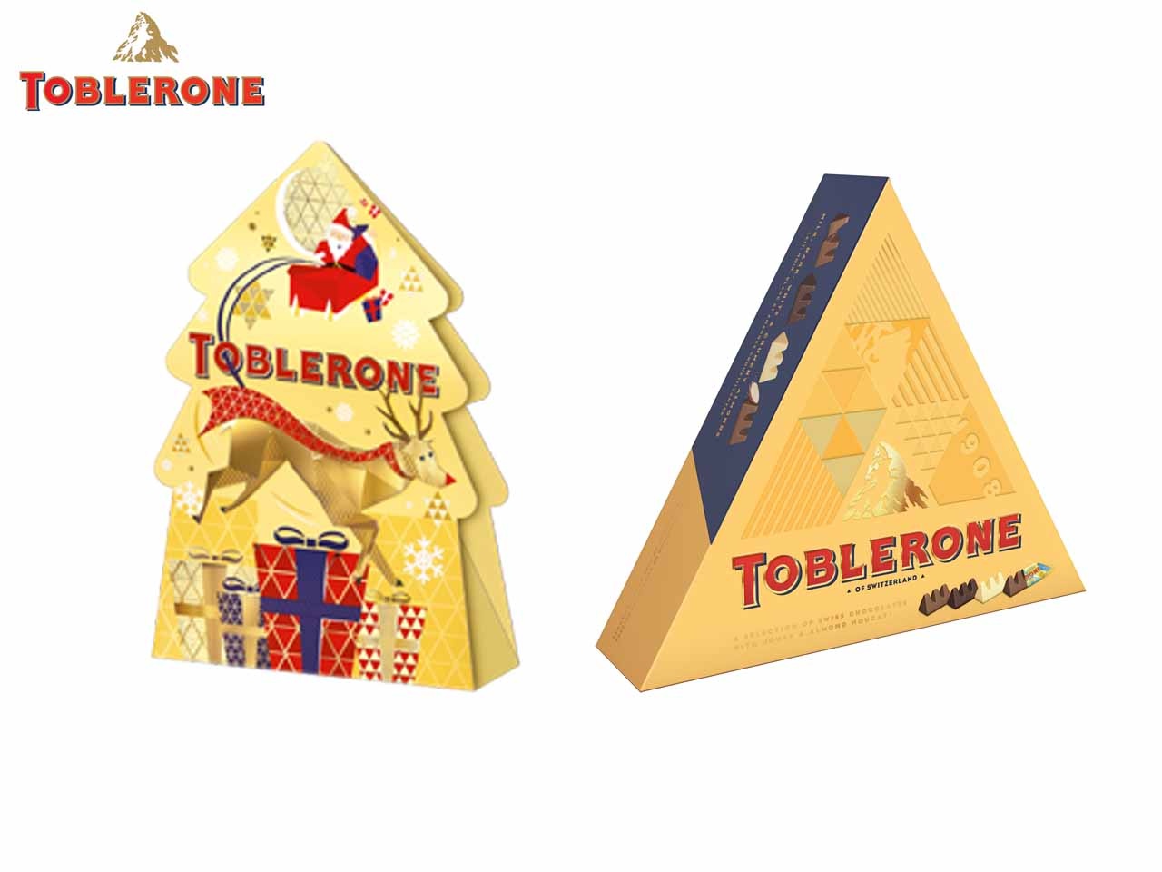 Toblerone Personnalisé - Noël